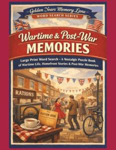 Wartime and Post-War Memories Word Search Book