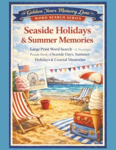 Seaside Holidays and Summer Memories Word Search Puzzle