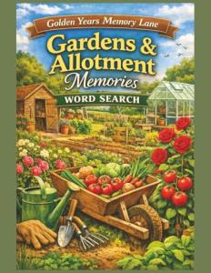 Gardens and Allotments Large Print Word Search Puzzles
