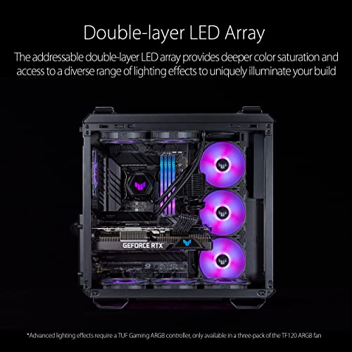 ASUS TUF Gaming TF120 ARGB Customizable Fan