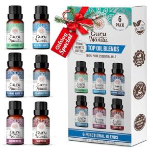 GuruNanda Essential Oil Blends Set (6x10ml)