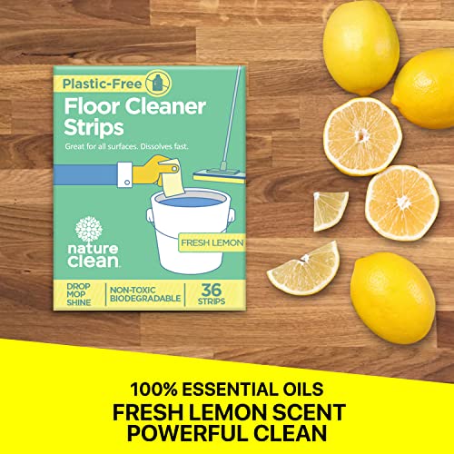 Nature Clean Floor Cleaner Strips - Streak Free Shine