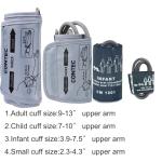 Automatic Digital Blood Pressure Monitor with 4 Cuffs