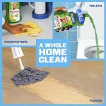 Mr. Clean All Purpose Cleaner, Floor Cleaner for Mopping Home, Bathroom, & Kitchen, Cleaning Liquid for Mop & Bucket, Cleaning Supplies, Multi-Surface Dilutable, Gain, 41oz