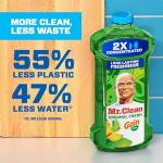 Mr. Clean All Purpose Cleaner, Floor Cleaner for Mopping Home, Bathroom, & Kitchen, Cleaning Liquid for Mop & Bucket, Cleaning Supplies, Multi-Surface Dilutable, Gain, 41oz