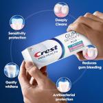 Crest Pro-Health Gum Detoxify Plus Toothpaste 4.5 oz Pack of 3 - Antibacterial Fluoride Toothpaste, Sensitivity Protection, Whitens Teeth, Anticavity, Plaque Control