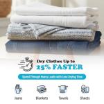 Smart Sheep Wool Dryer Balls - 6-Pack - XL Premium Natural Fabric Softener Award-Winning - Wool Balls Replaces Dryer Sheets - Wool Balls for Dryer - Laundry Balls for Dryer