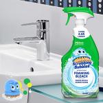 Scrubbing Bubbles Foaming Bleach Bathroom and Shower Cleaner Disinfectant Spray, Helps Erase Mold & Mildew, 32oz
