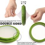 Erehere 4-Piece Airtight Food Storage Containers Set – Avocado Saver, Onion Keeper, Silicone Kitchen Organizers for Fridge, Reusable & Leak-Proof to Lock in Freshness