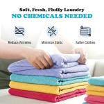 Smart Sheep Wool Dryer Balls - 6-Pack - XL Premium Natural Fabric Softener Award-Winning - Wool Balls Replaces Dryer Sheets - Wool Balls for Dryer - Laundry Balls for Dryer