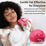 African Net Sponge Authentic - 2 Pieces Exfoliating Body Scrubber Bath Sponge - Back Scrubber Washcloth for Shower - Real African Scrub Exfoliator Body Care Bathing Accessories for Women