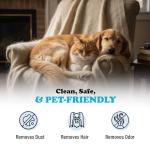 Smart Sheep Wool Dryer Balls - 6-Pack - XL Premium Natural Fabric Softener Award-Winning - Wool Balls Replaces Dryer Sheets - Wool Balls for Dryer - Laundry Balls for Dryer