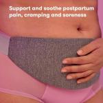 Frida Mom C-Section Hot & Cold Therapy Belly Binder, C-Section Recovery Must Have Belly Band, Incision Protector, for Post-Op & Swelling, Postpartum Essentials, After Birth Brace, Abdominal Binder