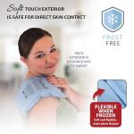 Core Products Soft Comfort CorPak – Reusable Hot & Cold Therapy Pack, Ice Pack for Injuries, No-Frost Compress for Muscle, Back & Joint Pain Relief – 10" x 13", Made in USA