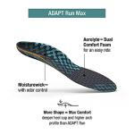 Superfeet Run Cushion High Arch Insoles - High Arch Support - Trim-to-Fit Inserts for Running Shoes - Professional Grade - 9.5-11 Men / 10.5-12 Women