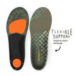 Superfeet Hike Cushion Insoles - Trim-to-Fit Flexible Arch Support Inserts for Hiking Boots or Shoes - Professional Grade - 9.5-11 Men / 10.5-12 Women
