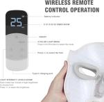 FSA Red Light Therapy Mask : Target Acne Removal,Wrinkles Redness,Wirless Remote,Salon Grade HSA Infrared Face Mask, Anti Aging Skincare for Home ,2000mAh Rechargeable Led Light Therapy Facial Mask