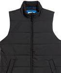 Amazon Essentials Men's Midweight Fleece-Lined Insulated Puffer Vest, Black, Large