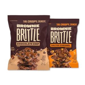 Salted Caramel & Chocolate Chip Brownie Brittle Pack