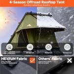 Pro Rooftop Tent for 2-3 Person Camping