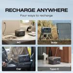 EF ECOFLOW RIVER 2 Portable Power Station 256Wh