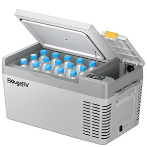 BougeRV 12V Portable Refrigerator & Freezer 21 Quart