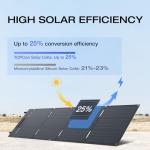 60W Portable Solar Panel for Camping and Power