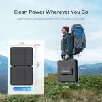 Renogy 100W Foldable Solar Panel for Camping