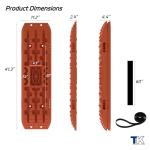 TOWKING 41" Heavy-Duty Off-Road Traction Boards