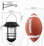 Otdair Solar Wall Lanterns - Flickering Flame Design