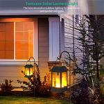 TomCare Solar Hanging Lanterns - Set of 2