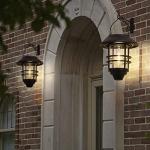 2 Pack Waterproof Solar Lanterns for Outdoor Use