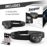 Energizer Waterproof LED Headlamp Set for Adventures