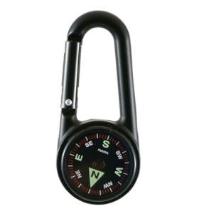 Coghlan’s Black Compass Carabiner for Adults
