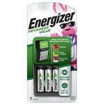 Energizer AA/AAA Battery Charger with 4 Batteries
