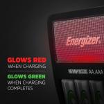 Energizer AA/AAA Battery Charger with 4 Batteries