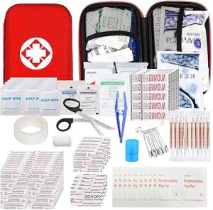 275-Piece Compact First Aid Kit for Adventures