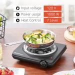 Elite Gourmet 1000 Watt Single Burner