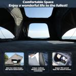 Topoak Hard Shell Rooftop Tent for Camping