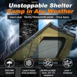Naturnest Easy Setup Rooftop Tent for 2