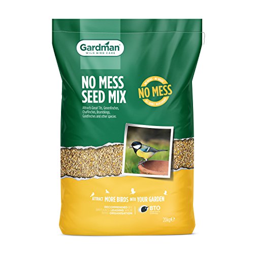 Gardman No Mess Seed Mix for Wild Birds - 20kg