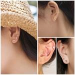 Gold Plated Jewelry Set: Necklace, Bracelets, Earrings & Rings