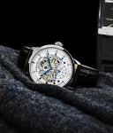 Stuhrling Original Men's Skeleton Automatic Dress Watch