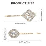 Vintage 1920s Crystal Rhinestone Hair Pins