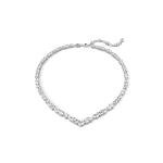 Swarovski Mesmera Necklace with Clear Mixed-Cut Stones