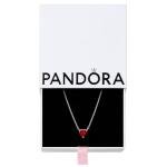 PANDORA Sparkling Heart Halo Pendant Necklace