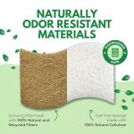 Biodegradable Coconut & Cellulose Sponge Set of 6