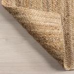 nuLOOM Rigo Jute Woven Area Rug, 180x270 cm