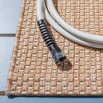 Natural/Cream Easy Scrub Splash Guard Rug