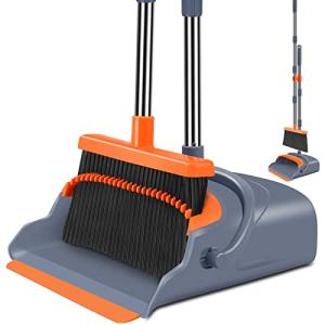 Kelamayi Long Handle Broom and Dustpan Set